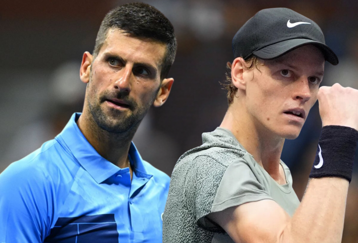 Sinner giữ vững ngôi số 1, Djokovic 'bật bãi' khỏi top 3 thế giới