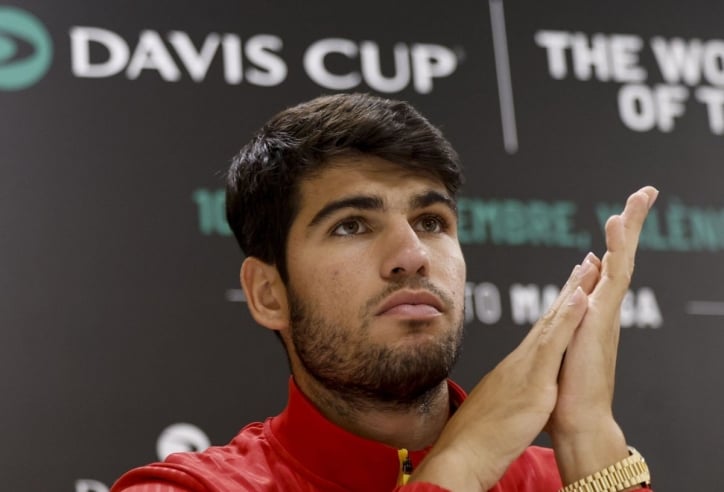 Carlos Alcaraz sẵn sàng cho Davis Cup Finals 2024