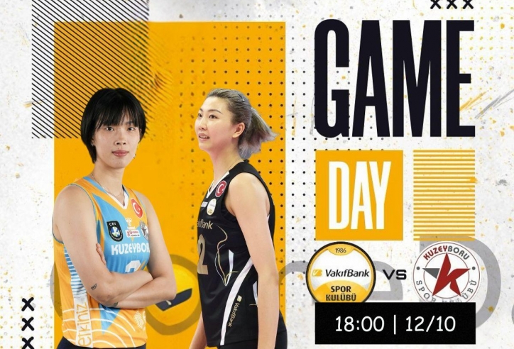 Trực tiếp bóng chuyền nữ Kuzeyboru 1-1 VakifBank: Trở lại mạnh mẽ, cơ hội cho Thanh Thúy?