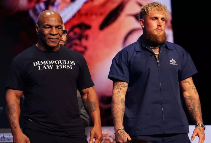 Jake Paul tự tin hạ knock-out huyền thoại Mike Tyson