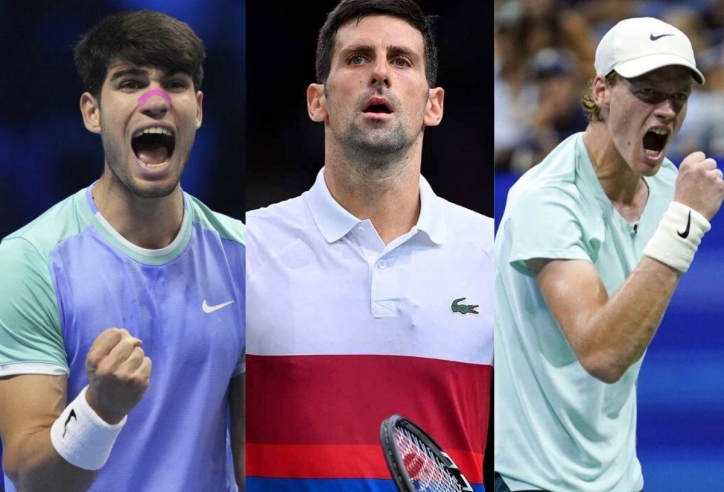 Djokovic, Alcaraz và Sinner sớm đại chiến