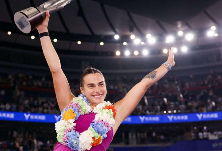 Sabalenka nhận giải thưởng danh giá của WTA