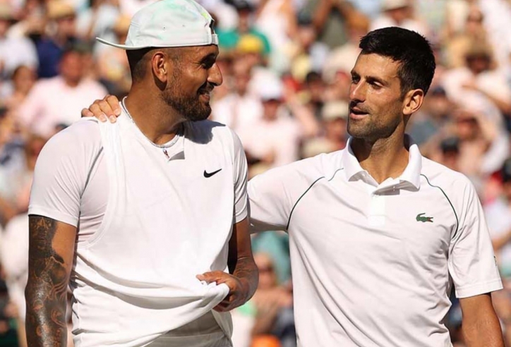 Djokovic tham gia đánh đôi với 'ngựa chứng' Kyrgios