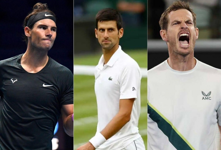 Djokovic, Murray và Nadal bất ngờ bị chỉ trích