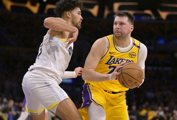 Luka Doncic ra mắt thành công, Lakers 'thổi bay' đối thủ