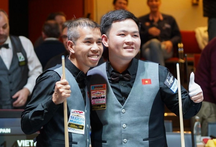 Trực tiếp billiards carom 3 băng Việt Nam vs Bỉ, 17h00 ngày 16/3