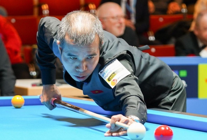 Trực tiếp billiards carom 3 băng Việt Nam vs Hà Lan: Khó khăn