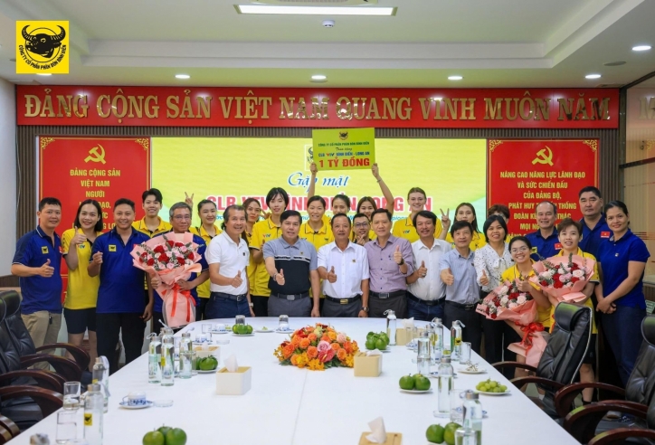 VTV Bình Điền Long An nhận thưởng nóng ngay trước giải Châu Á