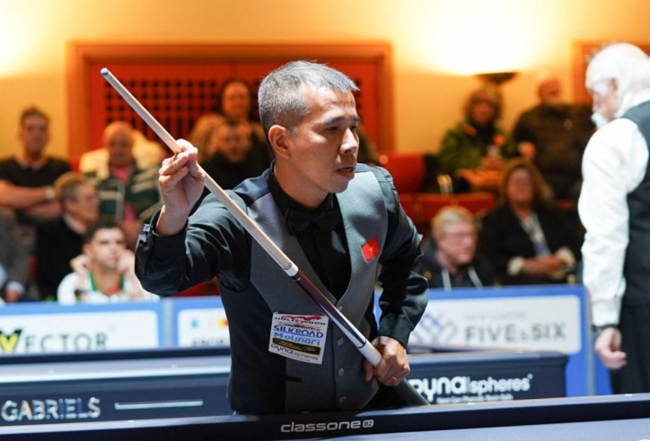Trần Quyết Chiến đụng đối thủ mạnh ở trận ra quân World Cup billiards TP.HCM
