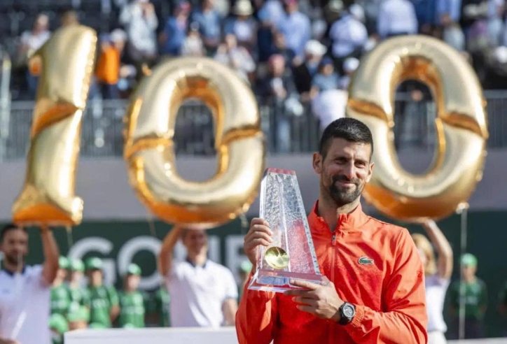 Novak Djokovic vô địch Geneva Open, chạm mốc danh hiệu đơn thứ 100 trong sự nghiệp