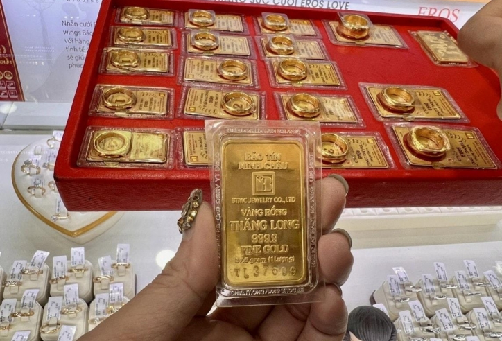 Giá vàng hôm nay trưa 29/5: Sắc đỏ trên diện rộng