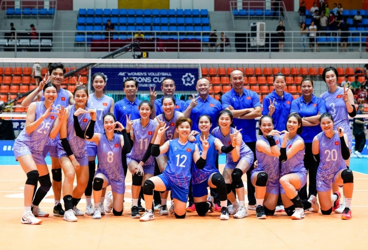 Chung kết AVC Nations Cup: Bóng chuyền nữ Việt Nam viết tiếp giấc mơ trên sân nhà