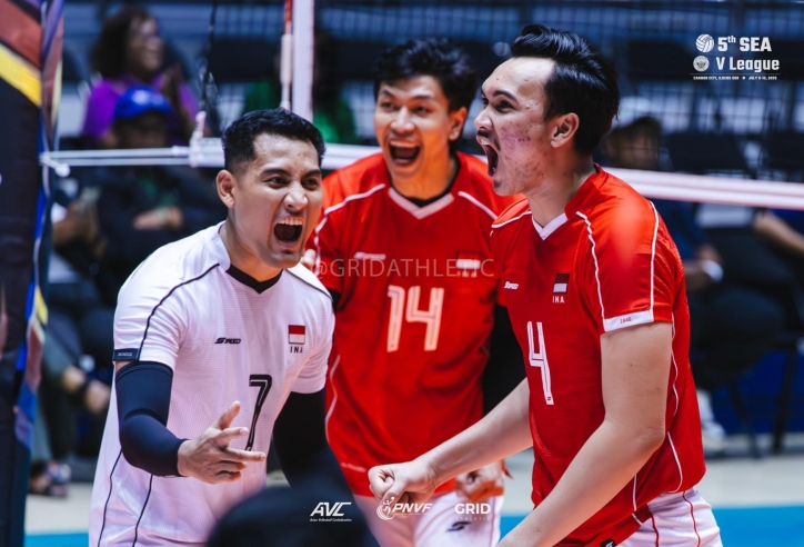 Trực tiếp bóng chuyền Indonesia vs Philippines, 19h00 ngày 16/7