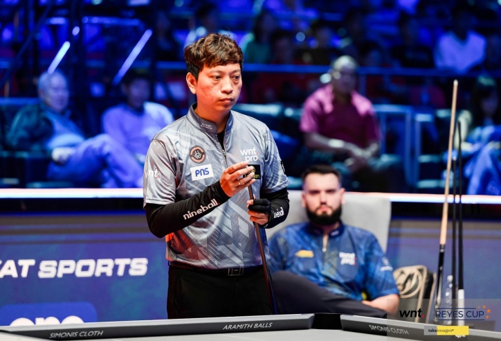 Cơ thủ Dương Quốc Hoàng nỗ lực giành vé dự Reyes Cup 2025