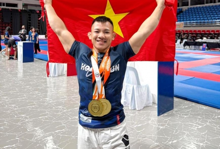 Đội tuyển jujitsu Việt Nam tạm đứng top 3 tại giải vô địch thế giới 2025