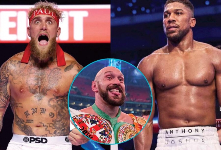 Tyson Fury dự đoán trận Anthony Joshua và Jake Paul chỉ bằng 3 từ