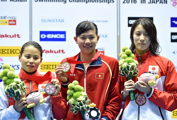 Nguyễn Thị Ánh Viên tạo cú sốc ở sân chơi tầm cỡ, làm nên lịch sử cho thể thao Việt Nam