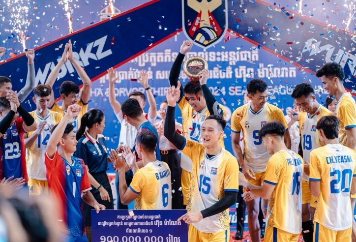 Campuchia tiếp tục rút khỏi môn bóng chuyền SEA Games 33