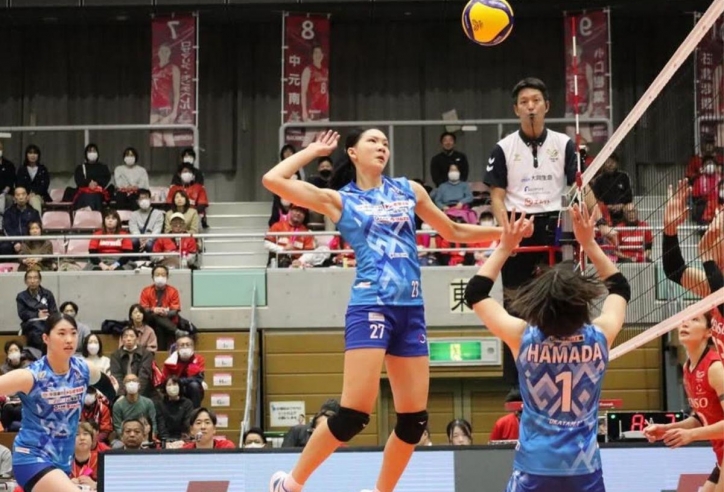 Trần Thị Bích Thủy chính thức ra mắt bóng chuyền nữ Nhật Bản