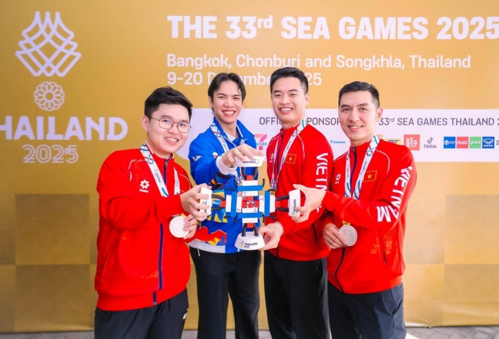 Hai tuyển thủ Việt Nam giành HCV SEA Games 33 nhận vinh dự lớn tại Hải Phòng