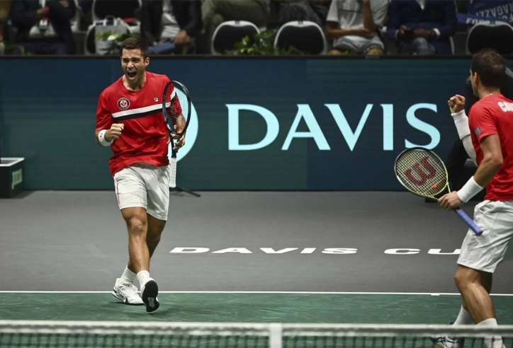 Tuyển quần vợt Mỹ và Pháp bất ngờ thất thủ ở Davis Cup 2023