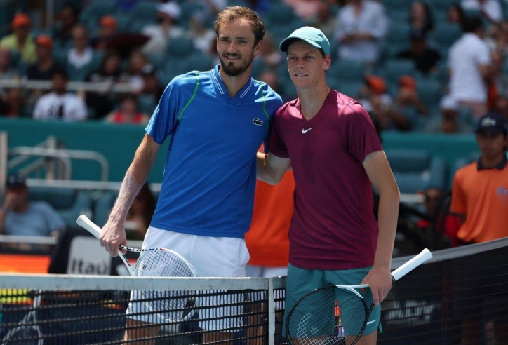 Kết quả tennis 28/3: Sinner và Medvedev hẹn gặp nhau ở bán kết Miami mở rộng 2024