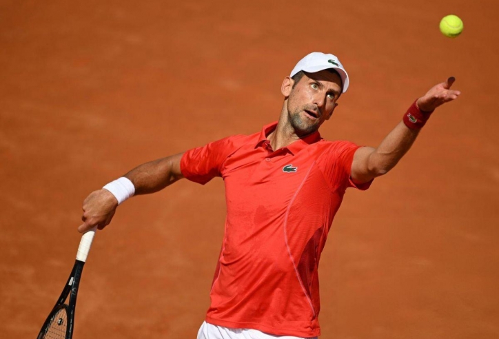 Lịch thi đấu tennis 22/5: Novak Djokovic xuất trận