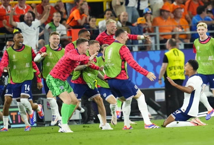 Ngược dòng thắng Hà Lan, Anh đạt thành tích cực ấn tượng ở Euro