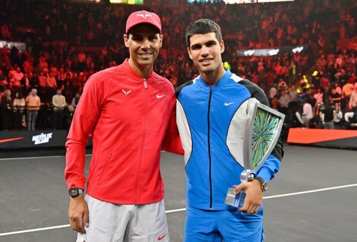 Carlos Alcaraz không cho rằng Rafael Nadal vĩ đại nhất mọi thời đại