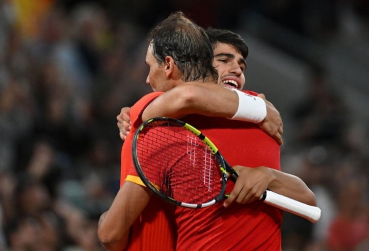 Bộ đôi Rafael Nadal/Carlos Alcaraz khởi đầu mĩ mãn ở Olympic 2024