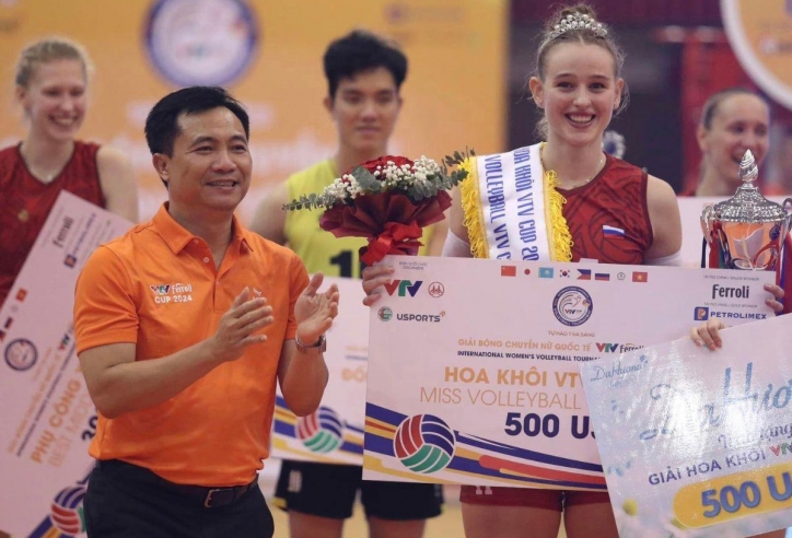 Chiêm ngưỡng nhan sắc 'Búp bê Nga' giành ngôi Hoa khôi VTV Cup 2024