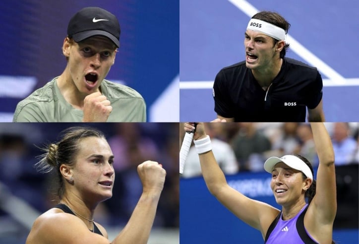 Xác định các tay vợt lọt chung kết US Open 2024