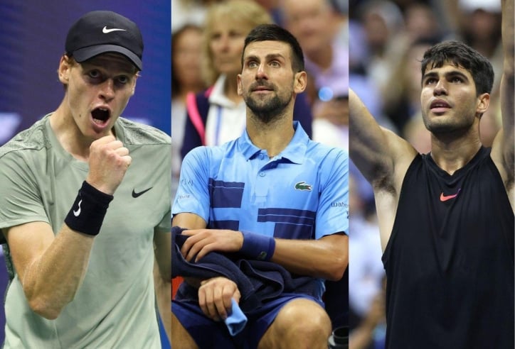 Sinner, Alcaraz, Djokovic 'dưới cơ' một tay vợt nữ ở US Open 2024