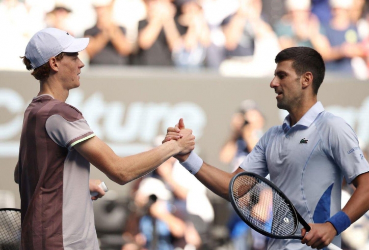 Trực tiếp tennis Novak Djokovic 0-0 Jannik Sinner: Khởi động