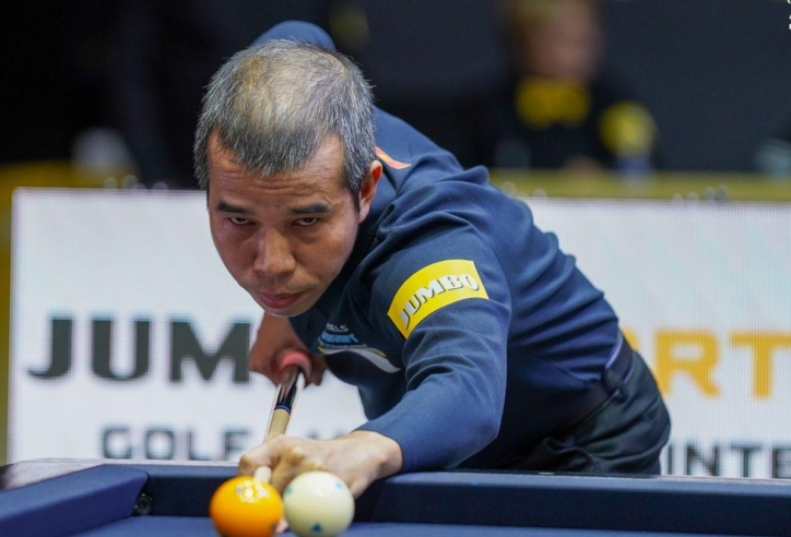 Trực tiếp carom 3 băng Trần Quyết Chiến 26-20 Frederic Caudron: Quyết Chiến thăng hoa