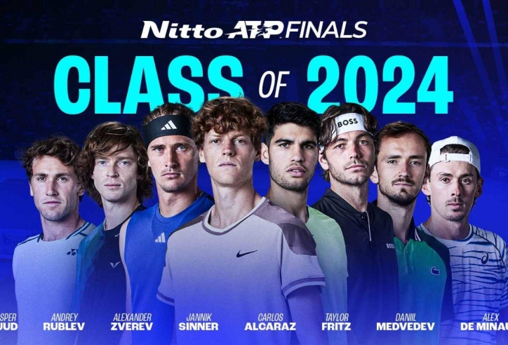 Lịch thi đấu, kết quả tennis ATP Finals 2024 mới nhất