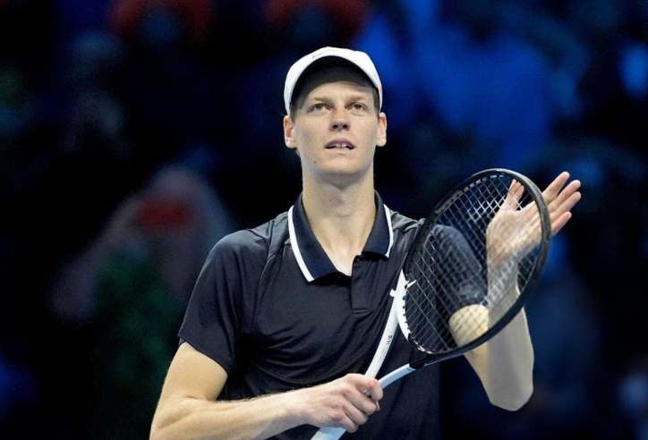 Sinner khẳng định sức mạnh trận ra quân ATP Finals 2024