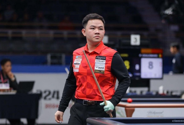 Bao Phương Vinh lần đầu mất suất hạt giống World Cup carom 3 băng sau hơn 1 năm