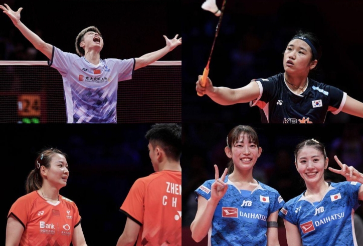 Xác định các tay vợt lọt bán kết BWF World Tour Finals 2024