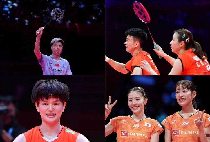 Xác định các tay vợt lọt chung kết BWF World Tour Finals 2024