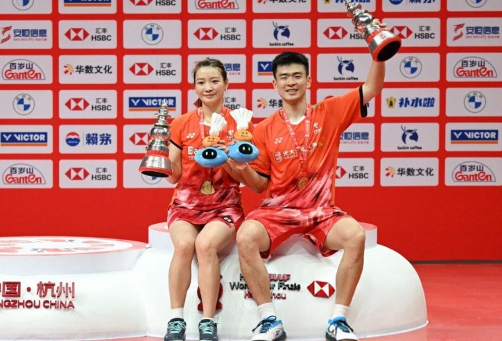 Chủ nhà Trung Quốc áp đảo ở chung kết BWF World Tour Finals 2024