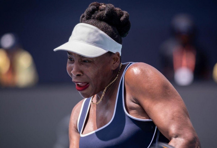 Vượt mức tuổi 'đỉnh cao đời người', huyền thoại Venus Williams vẫn dự Indian Wells