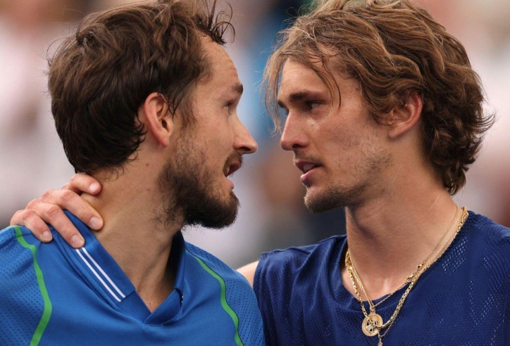 Lịch thi đấu tennis 26/2: Zverev, Medvedev ra sân