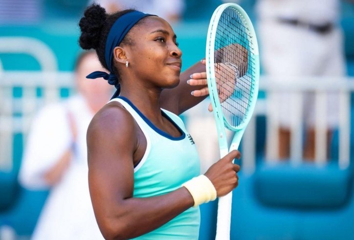 Coco Gauff khiến cựu số 4 thế giới muốn 'độn thổ' trận ra quân Miami Open