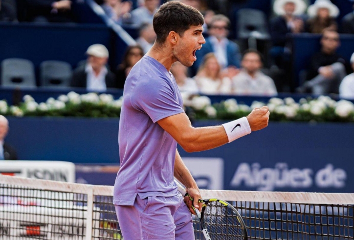 Lịch thi đấu tennis 17/4: Alcaraz gặp thử thách ở Barcelona Open
