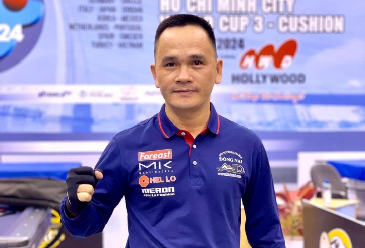Cơ thủ Trần Đức Minh trở thành cựu vương World Cup TPHCM