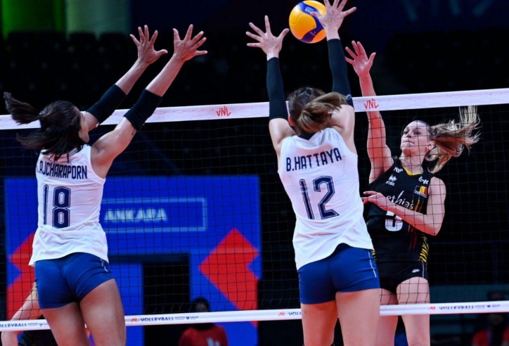Trực tiếp bóng chuyền nữ Thái Lan vs Bỉ, 14h00 hôm nay 5/6