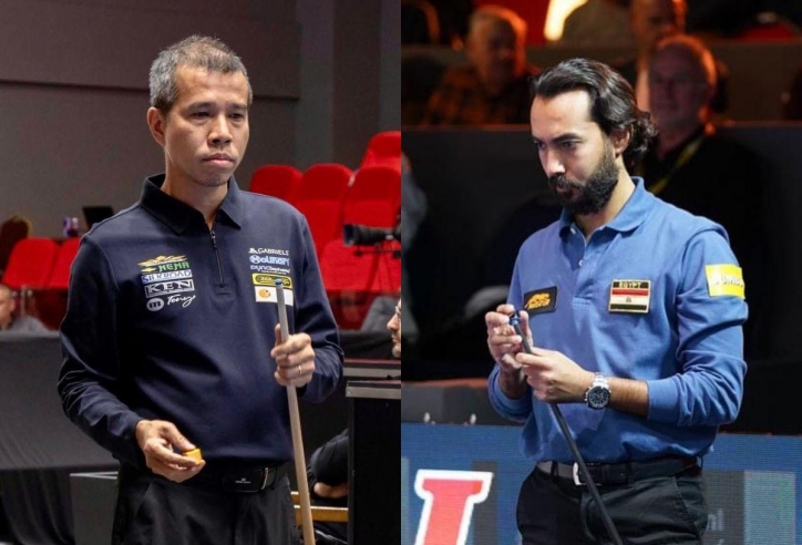 Link xem trực tiếp billiards Trần Quyết Chiến vs Sameh Sidhom, 17h00 hôm nay 15/6