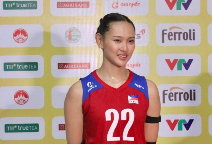 Mỹ nhân bóng chuyền nữ Philippines nói thẳng mục tiêu ở VTV Cup 2025