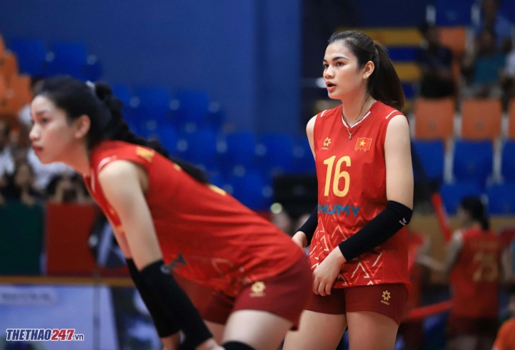 Trực tiếp bóng chuyền nữ Việt Nam 2-0 U21 Việt Nam: Áp đảo